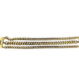 Monet Womens Gold Tone Metal Multi-Strand Chain Bracelet Vintage Design