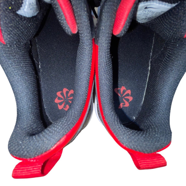Nike Youth University Red & Black Court Borough Low Recraft Sneakers Size 6.5Y