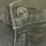 Hudson Womens Gracie Mid Rise Black Distressed Denim Cut Off Shorts Sz 31 New