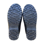 Khombu Women’s Gray Leather Waterproof Lace-Up Winter Snow Boots Size 6