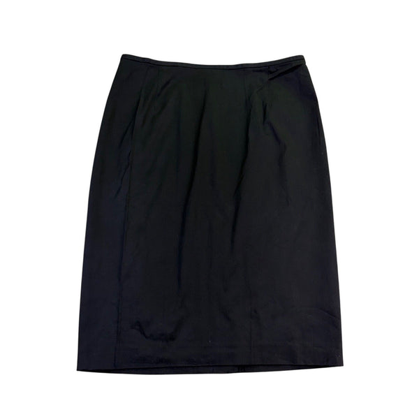 Calvin Klein Womens Black Pencil Skirt For Polished Workwear Size 6