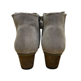 Blondo Women’s Taupe Suede Waterproof Ankle Booties Size 7.5M