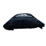Adidas  Black Polyester Sackpack Drawstring Bag One Size