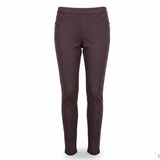 Sanctuary Womens Burgundy Stretch Pants With Geometric Pattern Size S