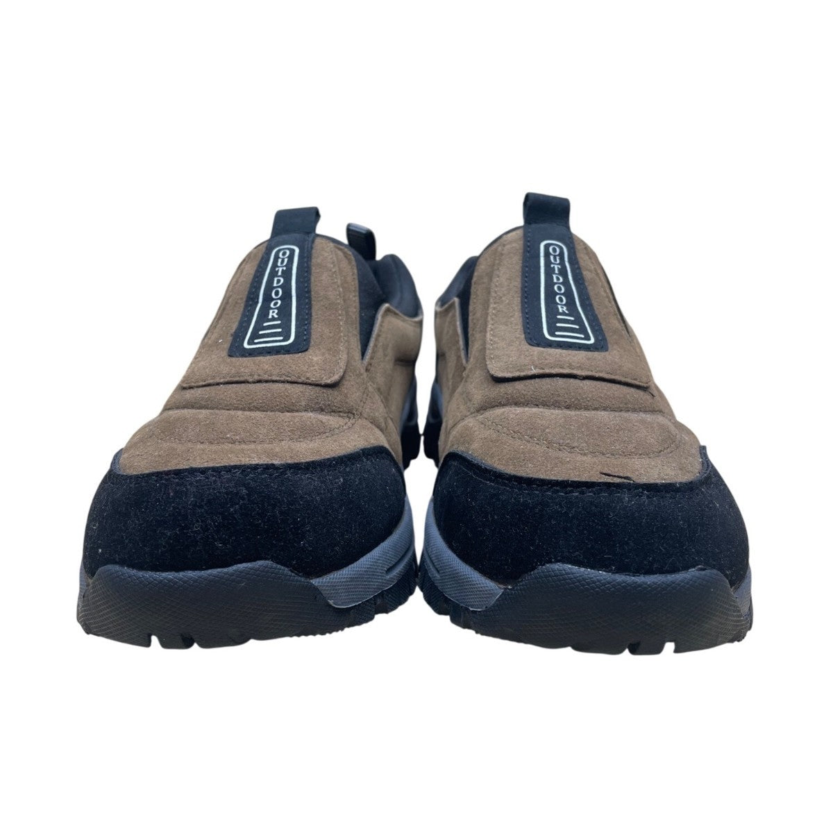 Sport Men’s Brown & Black Slip-On Outdoor Hiking Shoes Size 12