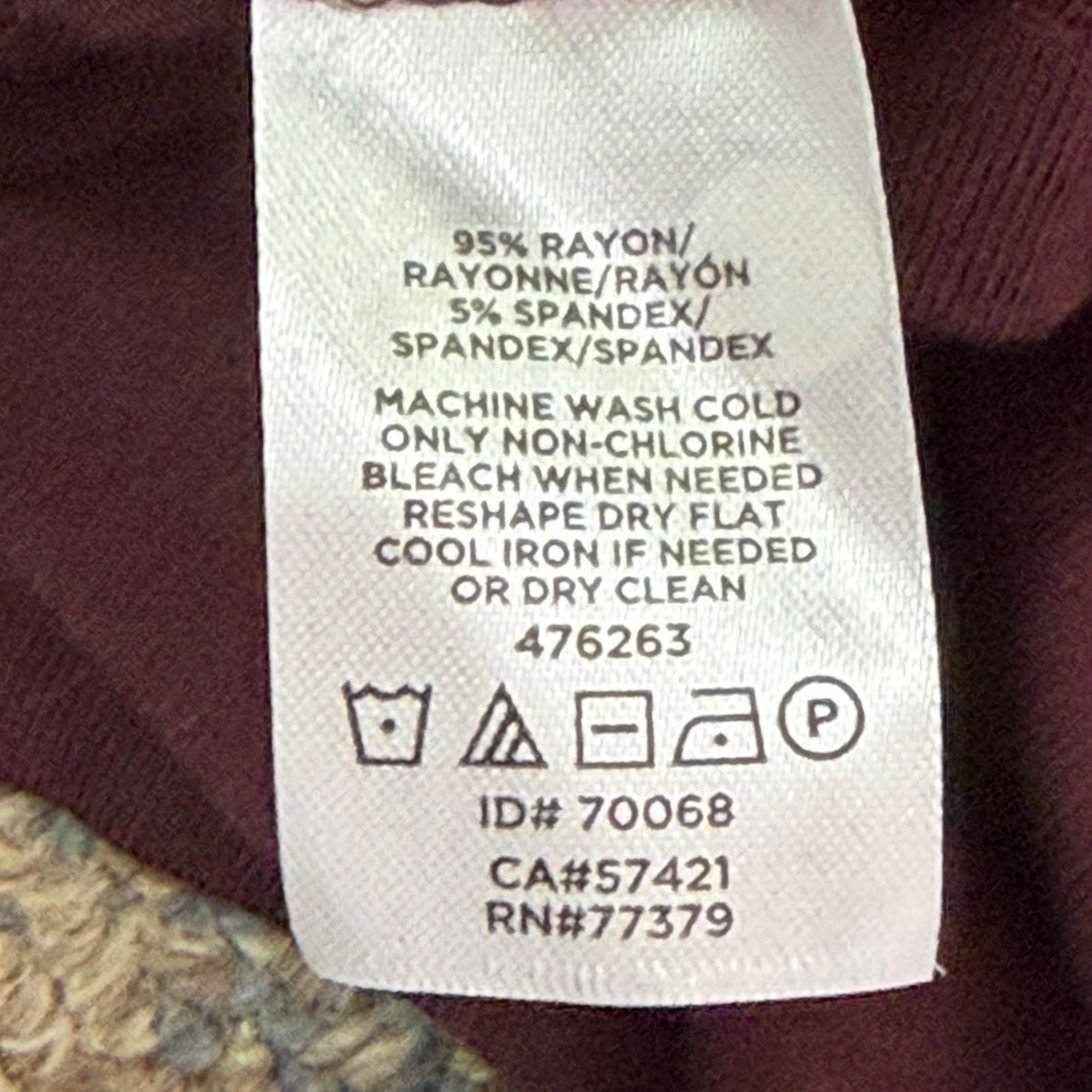 Ann Taylor Women’s Burgundy Long Sleeve Top Shirt Size S - New