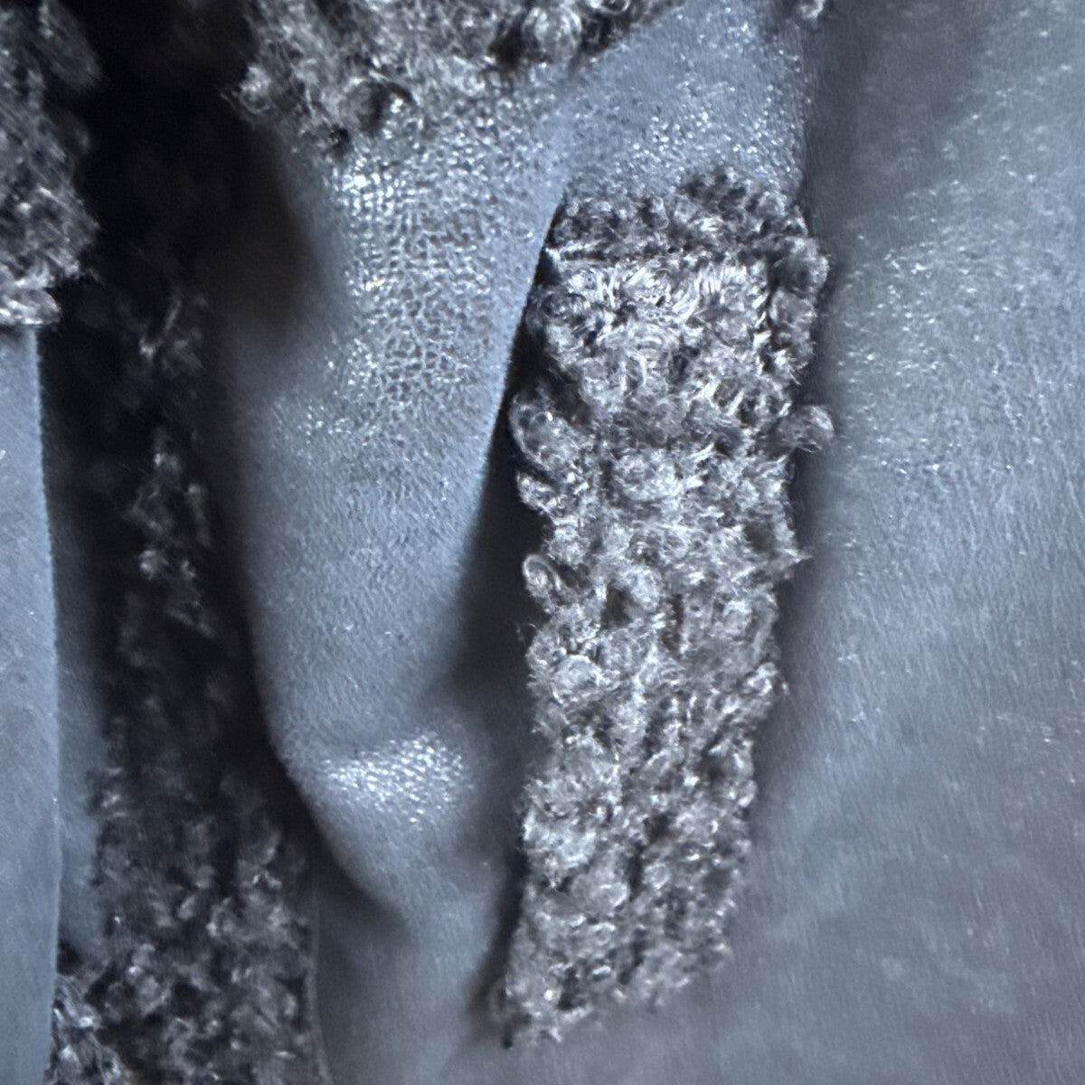 Adolfo Dominguez Women’s Black Faux Shearling Coat With Button Front