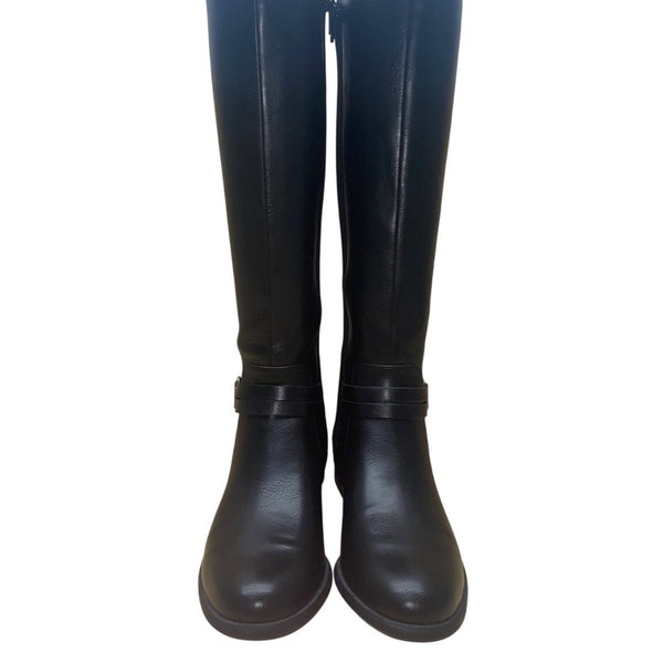 LifeStride Women’s Black Knee Soft System High Riding Boots Size 7M