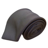 Mens Sears Black Polyester Formal Tie Slim Width Versatile Accessory