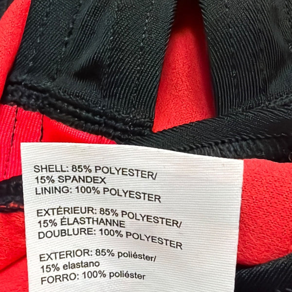 Speedo Womens Black & Red Polyester Spandex Pro LT One-Piece Swimsuit Size 6/32