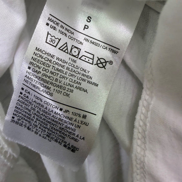 Banana Republic Womens White Sleeveless V-Neck Top Size S