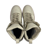 Luxury Lex Men's Beige Retro High-Top Sneakers Sz 12.5 - NWB