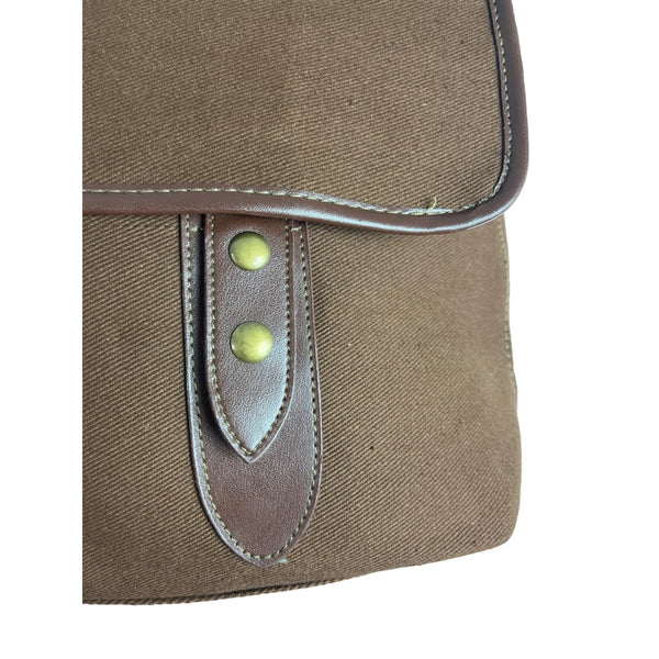 Guess By Marciano Men's Brown Messenger Travelers Bag Sz L