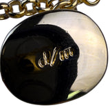 Danbury Mint Womens Gold Tone Football  Bracelet Washington Redskins Charms