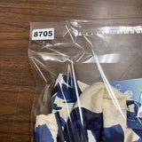 Cupshe Womens Blue & White Floral Sleeveless Dress Rayon Blend Size OS Casual We