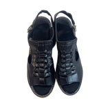 Shoes Vip Women's Black Wedge Sandals Sz 40 (9.5 US)