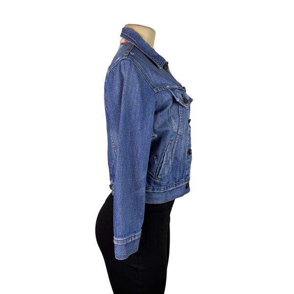 Pamela Love J.Crew Womens Blue Denim Jacket Button Front Size S