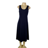 Cupshe Womens Navy Blue Sleeveless Midi Empire Waist Dress  Sz S - New