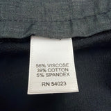 Banana Republic Womens Black Stretch Flare Pants The Sloan Fit Size 12