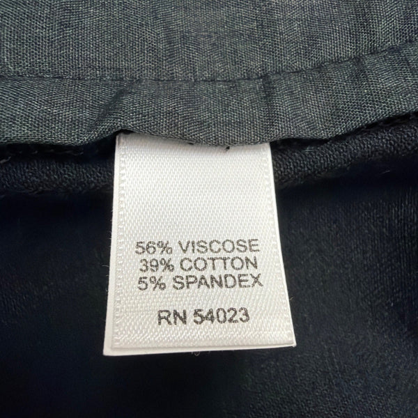 Banana Republic Womens Black Stretch Flare Pants The Sloan Fit Size 12