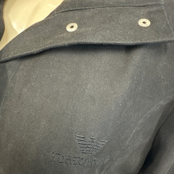 Giorgio Women's Black Button Up Jacket Coat Sz S