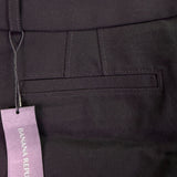 Banana Republic Womens Black Stretch Flare Pants The Sloan Fit Size 12