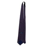 Claiborne Mens Burgundy Silk Paisley Necktie Classic Pattern 