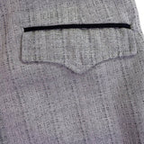 Circle S Mens Gray Wool Blend Western Suit Jacket & Pants Midweight Size 50R