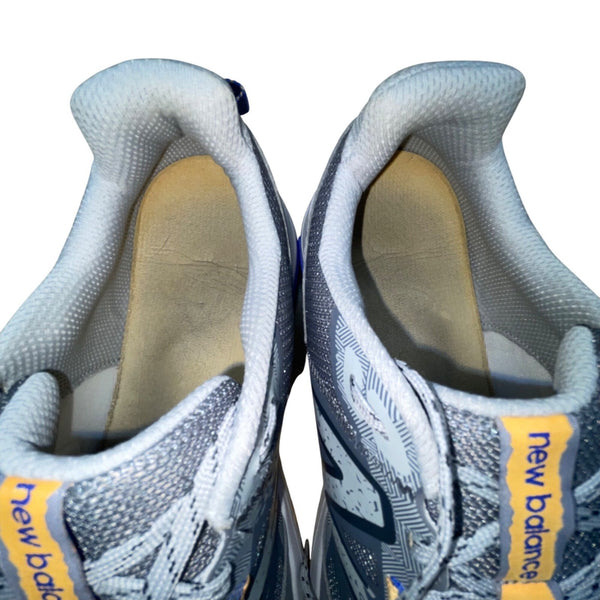 New Balance Men’s Gray & Blue T410 Arch Support Trail Running Shoes Size 14