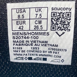 Saucony Men’s Gray/Black Mesh Excursion TR 16 Trail Running Shoes Size 8.5