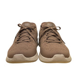 Skechers Women’s Brown Knit Lightweight Design Lace-Up Stretch Fit Shoes Size 11