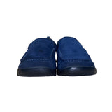 Realcomfort Women’s Navy Blue Suede Cushioned Sole Slip-On Loafers Size 10M