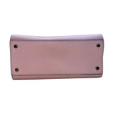 Kate Spade Women’s Pink Leather Adjustable Strap Compact Crossbody Tote Bag