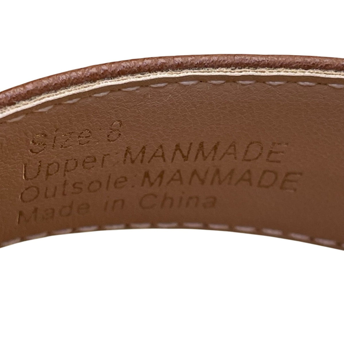NY & Co Women’s Brown Manmade Open Toe Ankle Strap Wedge Sandals Size 8