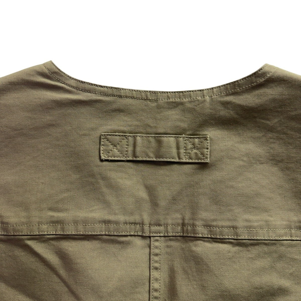 Duluth Trading Mens Tan Utility Vest Functional Storage Durable Zip Vest