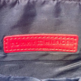 Tommy Hilfiger Women’s Black Monogram Adjustable Strap Zippered Crossbody Bag