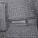 Mario Serrani Womens Black Polyester Blend Slim Fit Knit Legging Charcoal Plaid