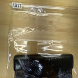 Morris Moskowitz Women’s Black Genuine Reptile Gold Chain Strap Shoulder Clutch