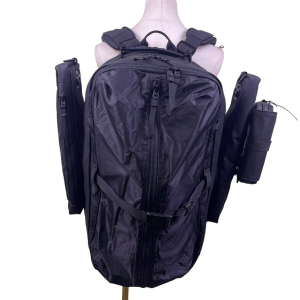 Black Ember Men’s Black Weather Resistant With Accessories Citadel R2 Backpack