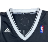 Adidas Deron Williams #8 Black Brooklyn Nets Basketball NBA Jersey Sz M
