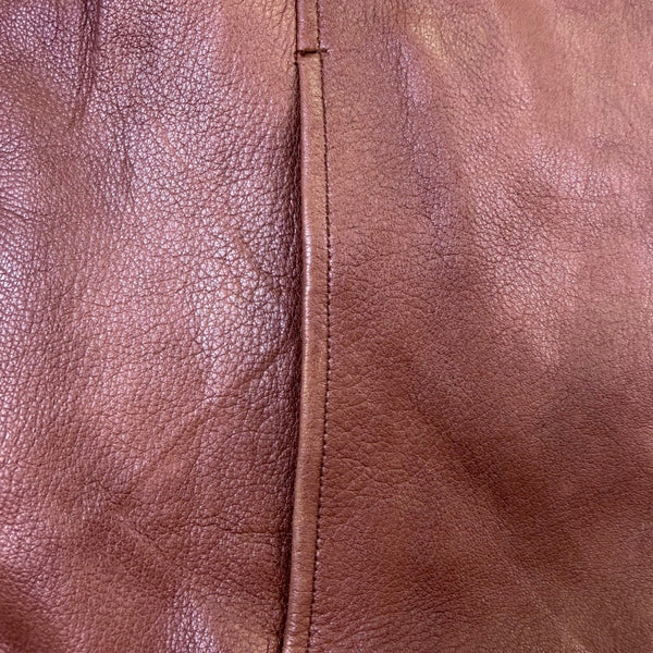 Wilsons Leather Womens Brown Genuine Leather Jacket Thinsulate Lining Sz M