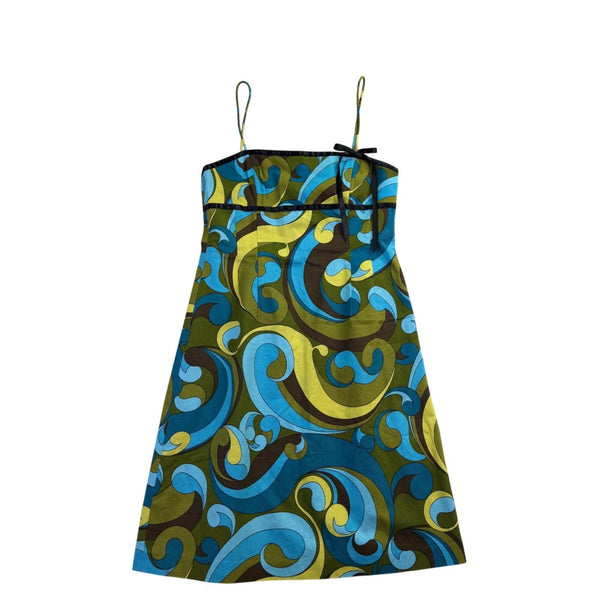 Becky & Max Womens Multicolor Sleeveless A-Line Dress Size 4