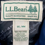 L.L. Bean Mens Colbalt Blue Down Jacket With Tags Warm Winter Sz M
