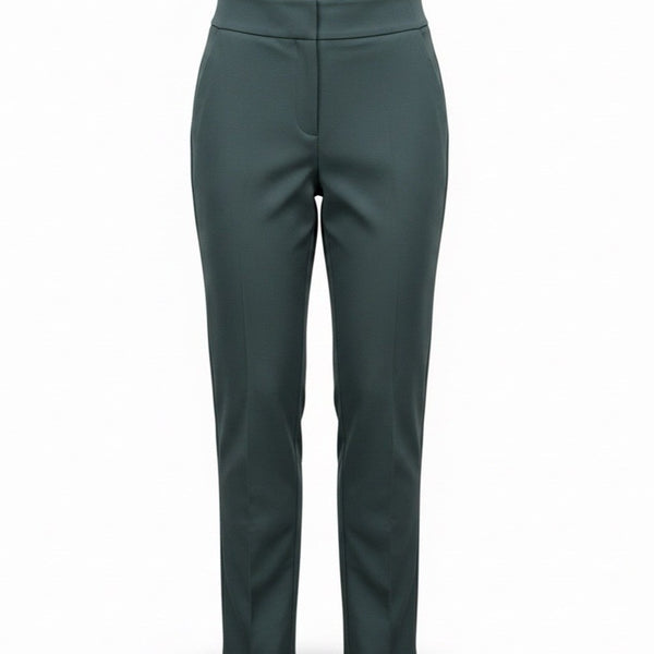 Athleta Womens Dark Green High-Waisted Slim Fit Pants Stretchy Size 2