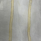 Traditional Girls White & Gold Embroidered Dress With Sleeveless Design