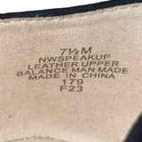 Nine West Women’s Black Suede Slip On Speakup Ballet Flats Size 7.5M