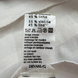 Lacoste Womens White Sleeveless Safari Vest Jacket With Pockets Size 38