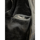 Vintage Berman's Men's Black Leather Jacket Size 44 - EUC
