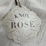 Knox Rose Womens White Cotton Gauze Romper Tassel Tie Accent Size S