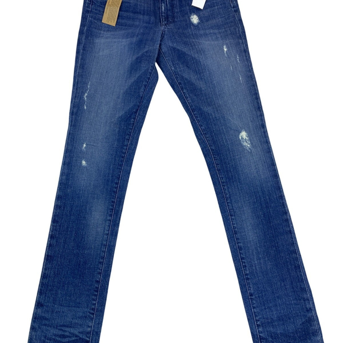 Paige Premium Denim Womens Blue Distressed Skinny Jeans Size 28 - New